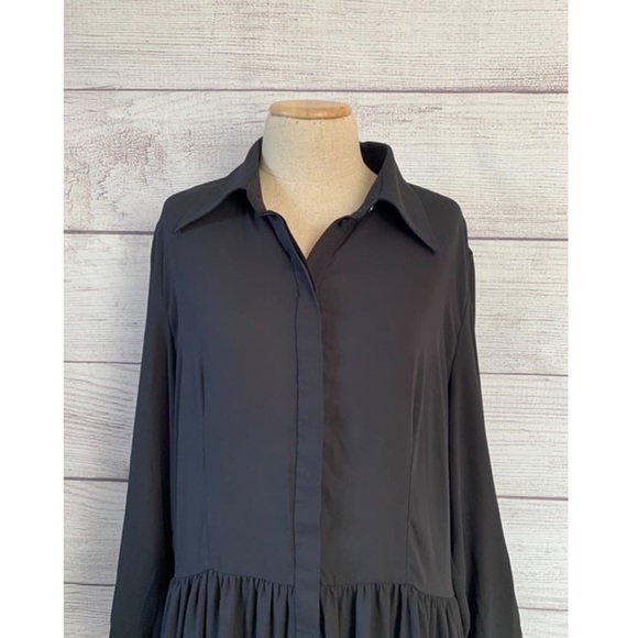 ✨LOUIS VUITTON✨Long Sleeve Ruffle Dress - Picture 4 of 6